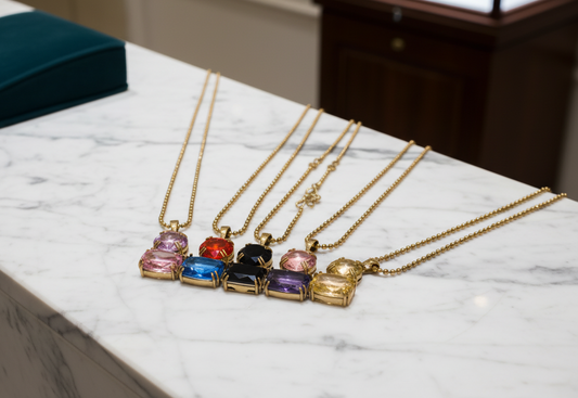 Moonflower Pendent Set