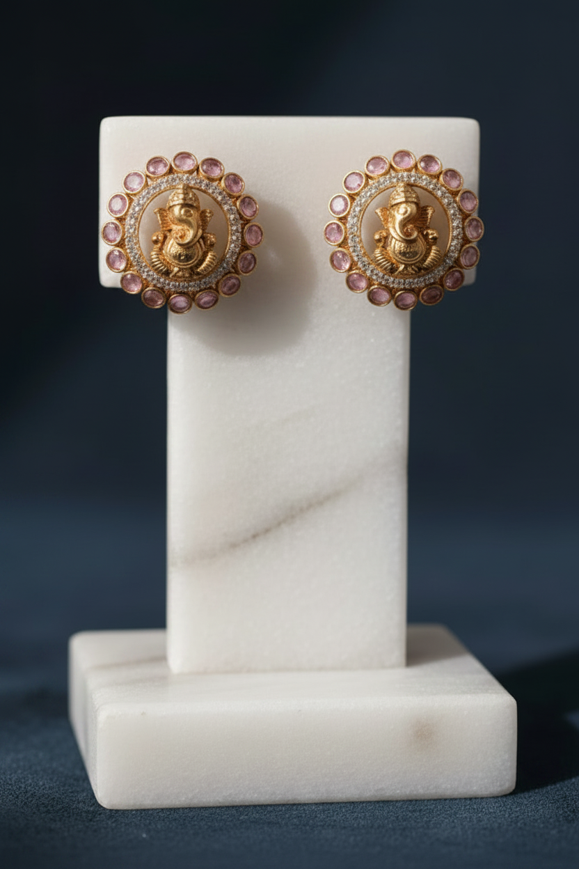 Ganesha Studs