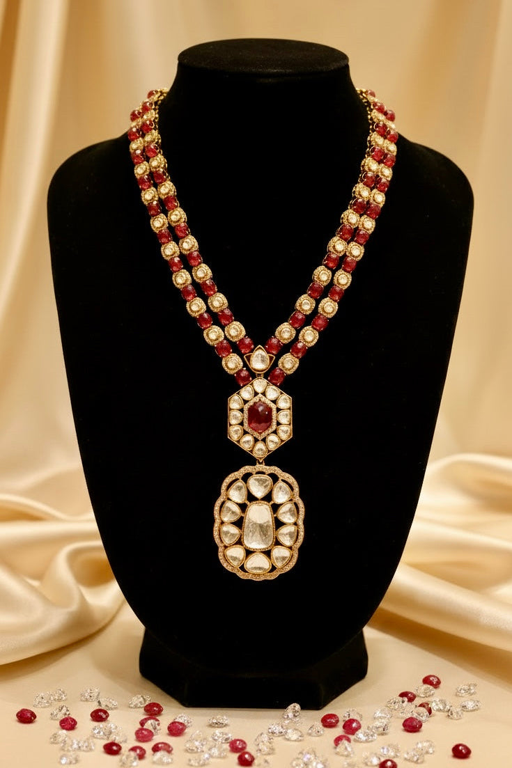 Rose Necklace Set