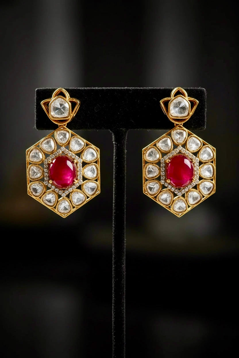 Rose Necklace Set