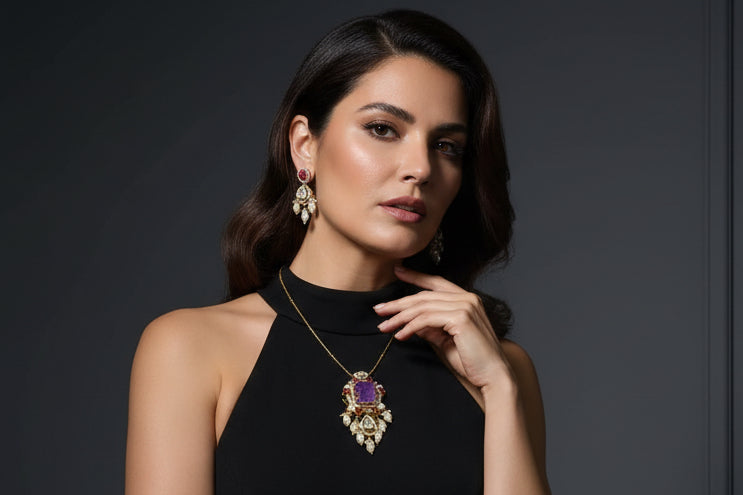 Arrowhead Pendent Set