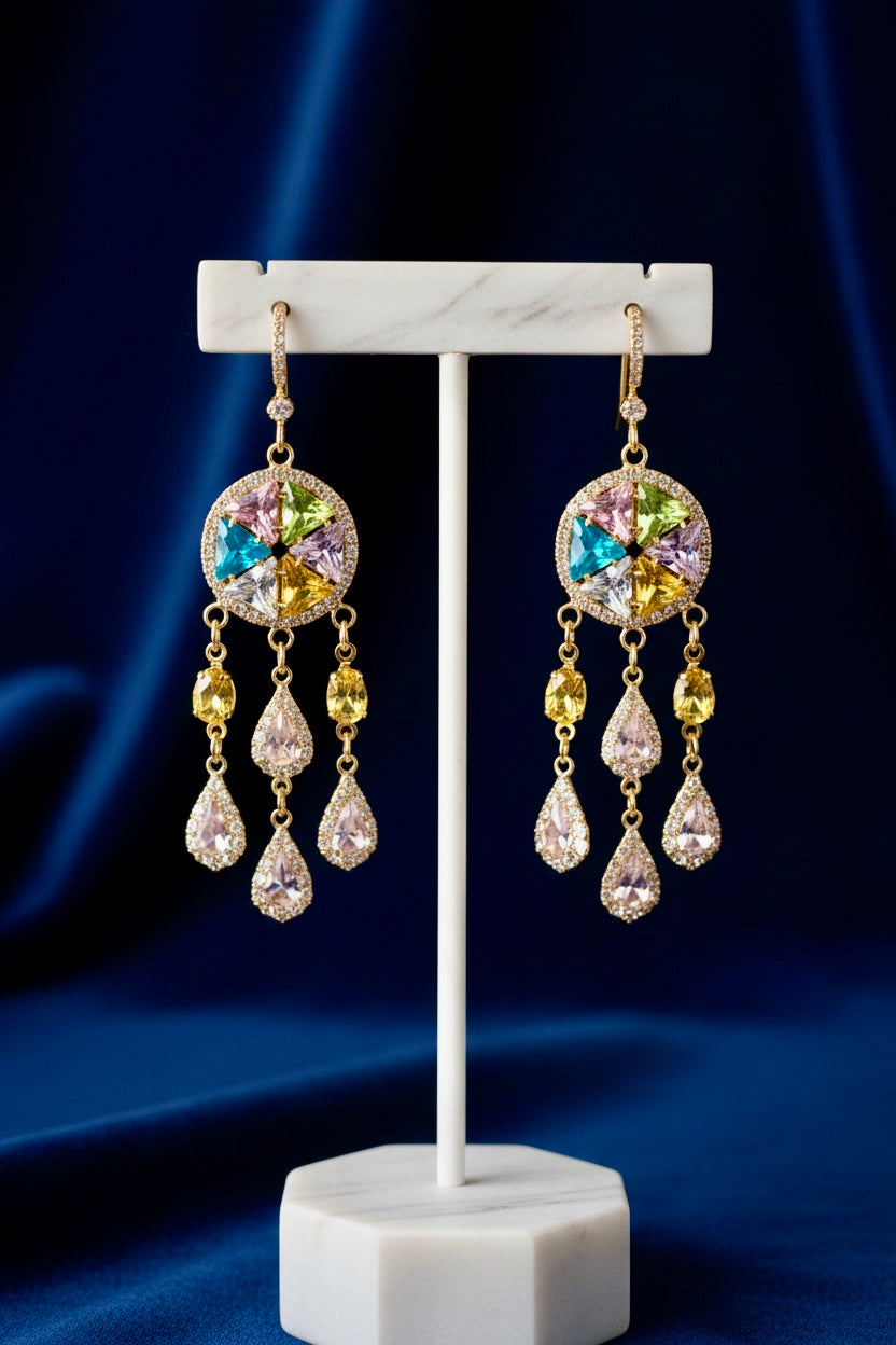 Prismatic Garden Earrings