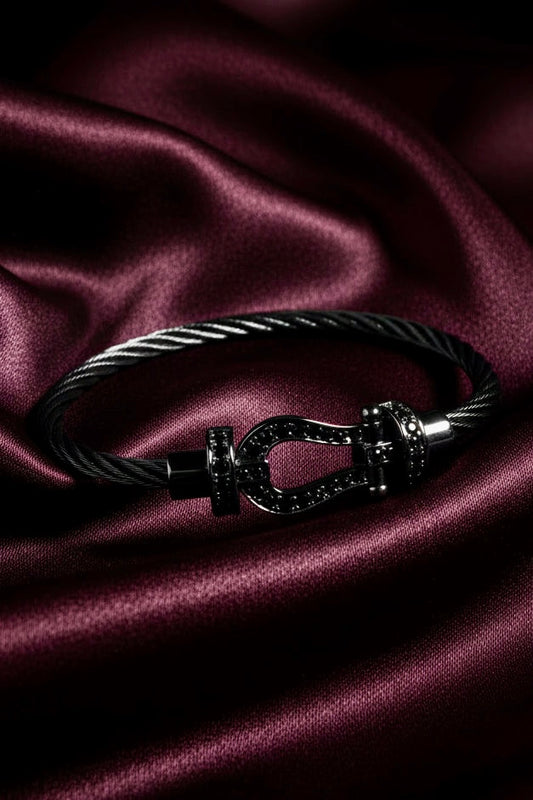 Crystal Cable Bangle