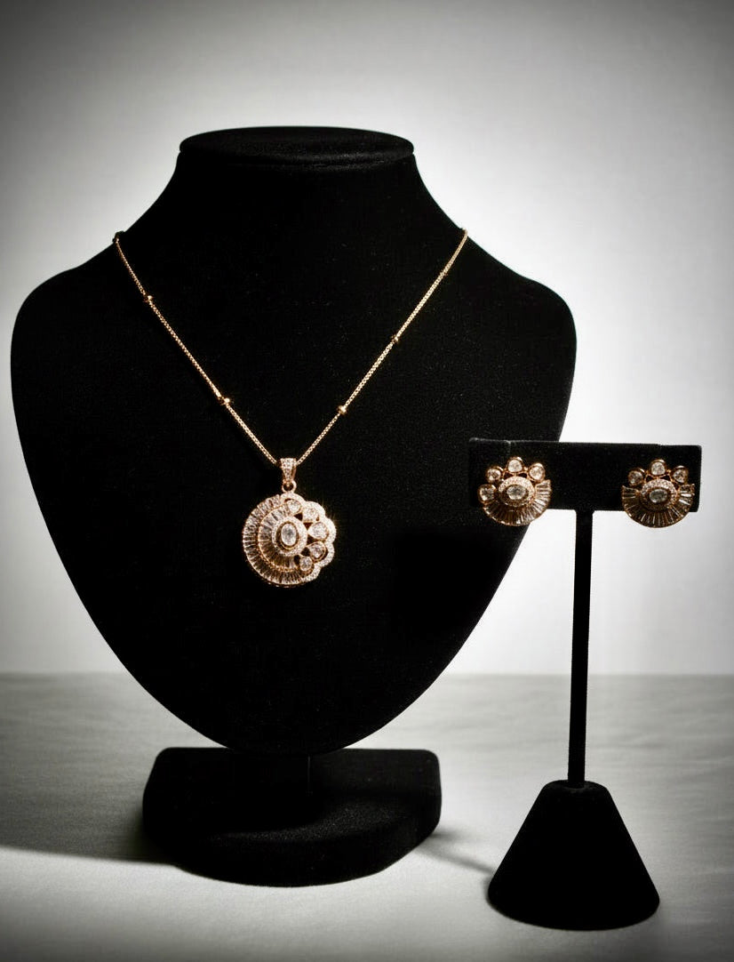 Celestial Mandala Pendant Set