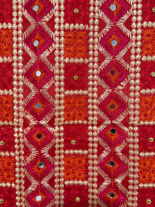 OrangeRays Phulkari Dupatta