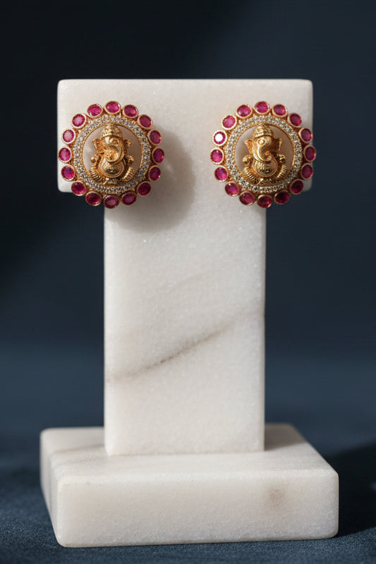 Ganesha Studs