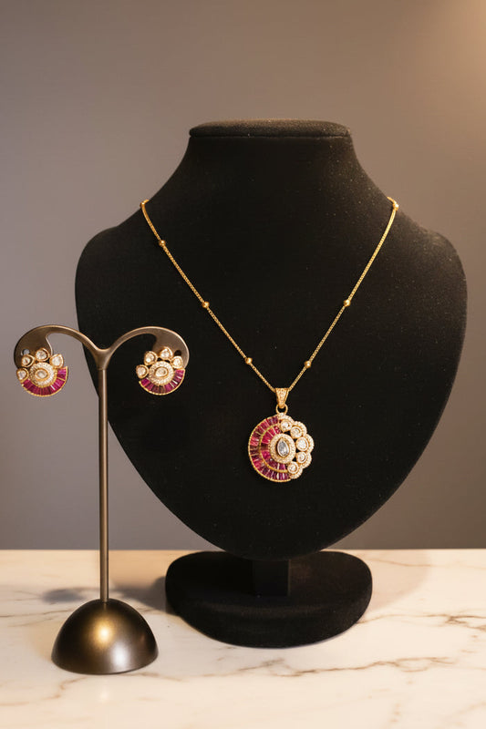 Celestial Mandala Pendant Set
