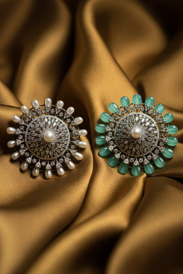 Celestial Bloom Statement Ring