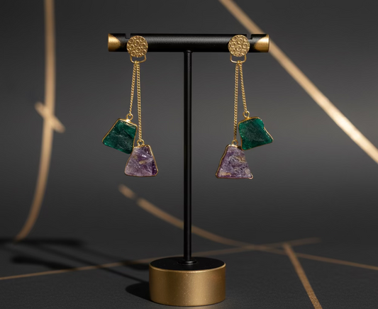 Double Honeycup Earrings