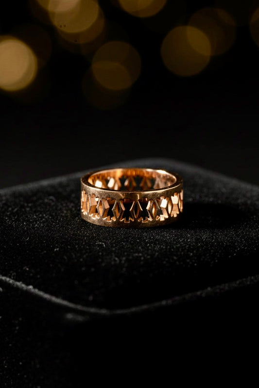 Floral Band Ring