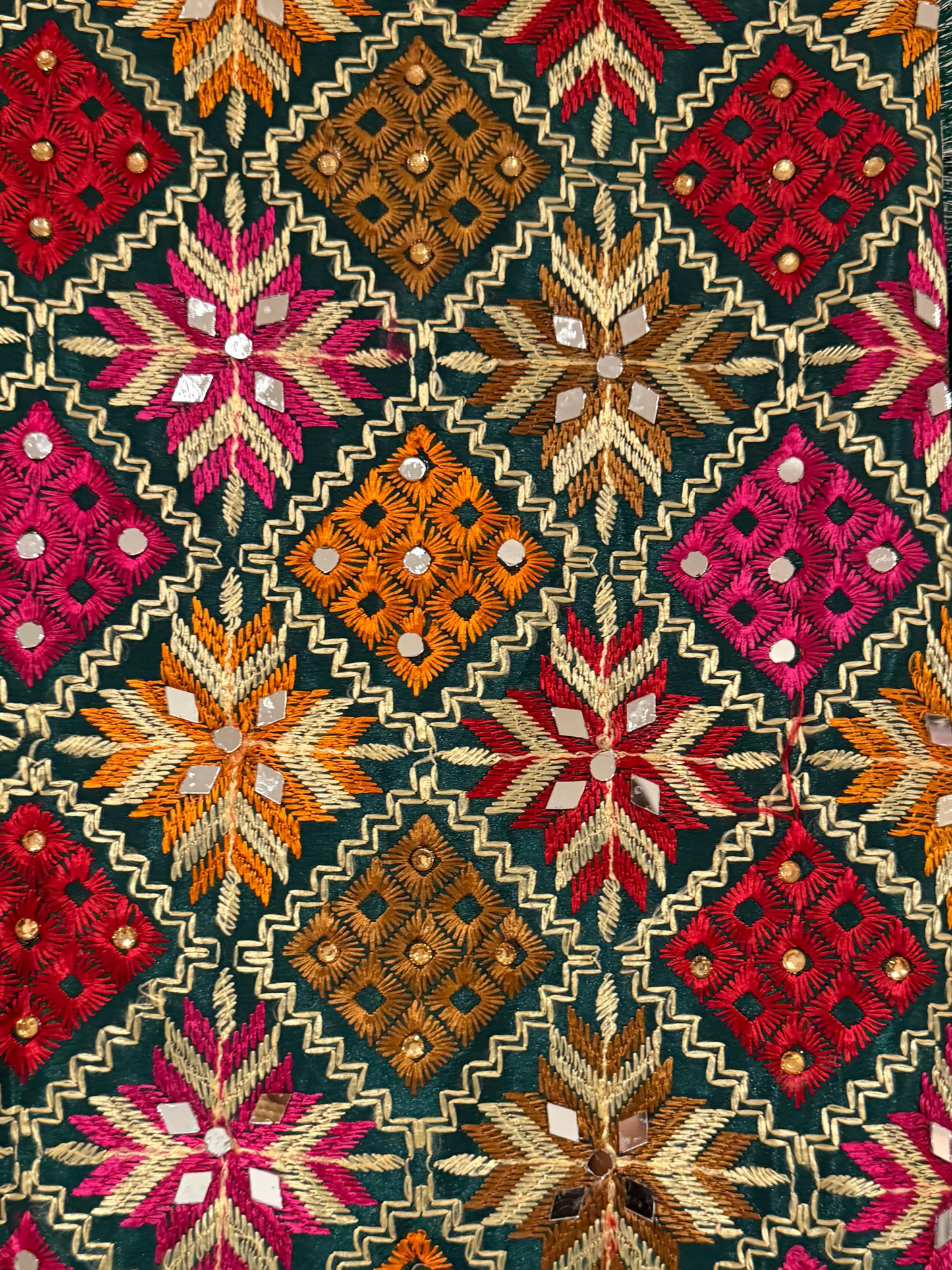 Sunset Phulkari Dupatta