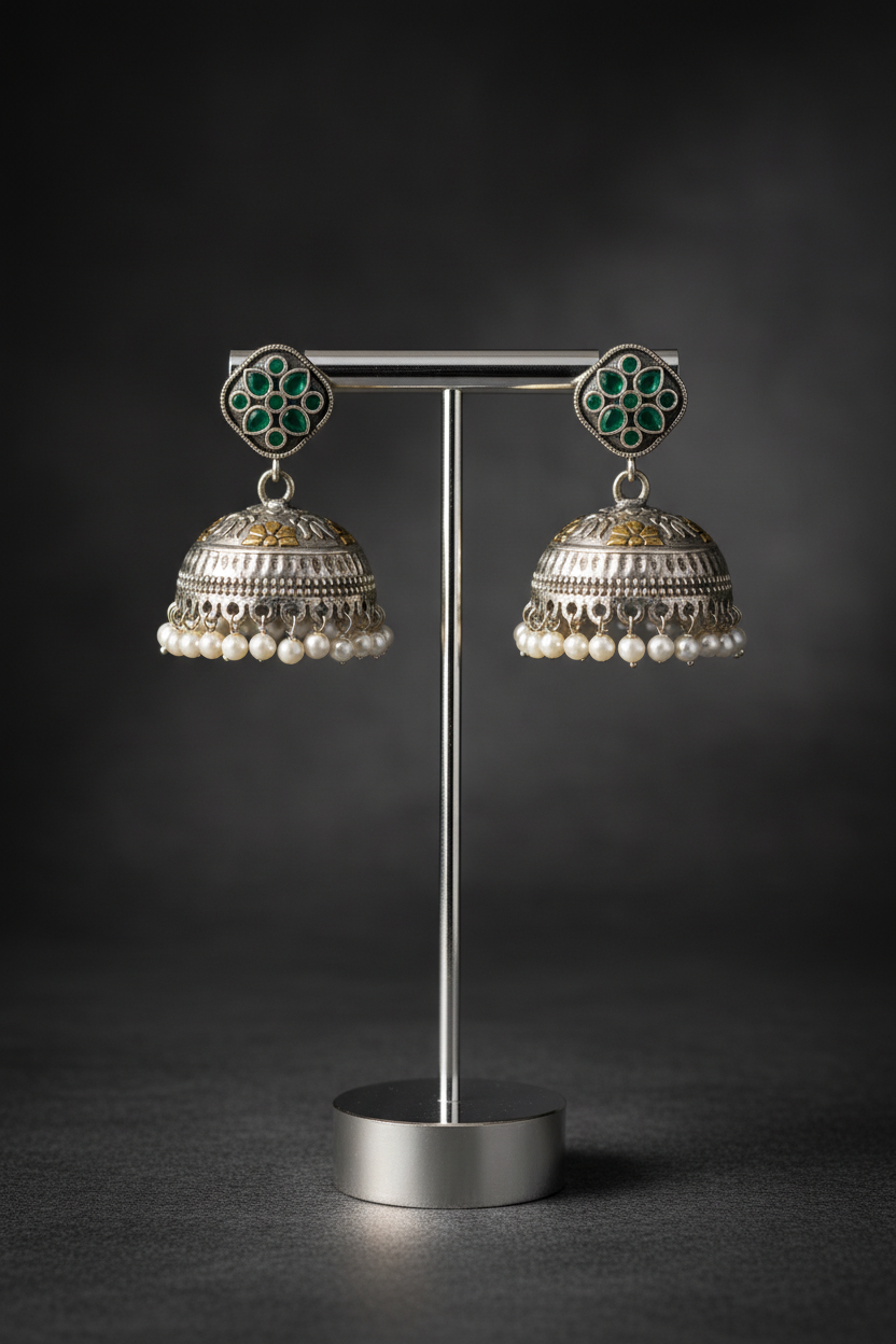 Lupine Jhumkas