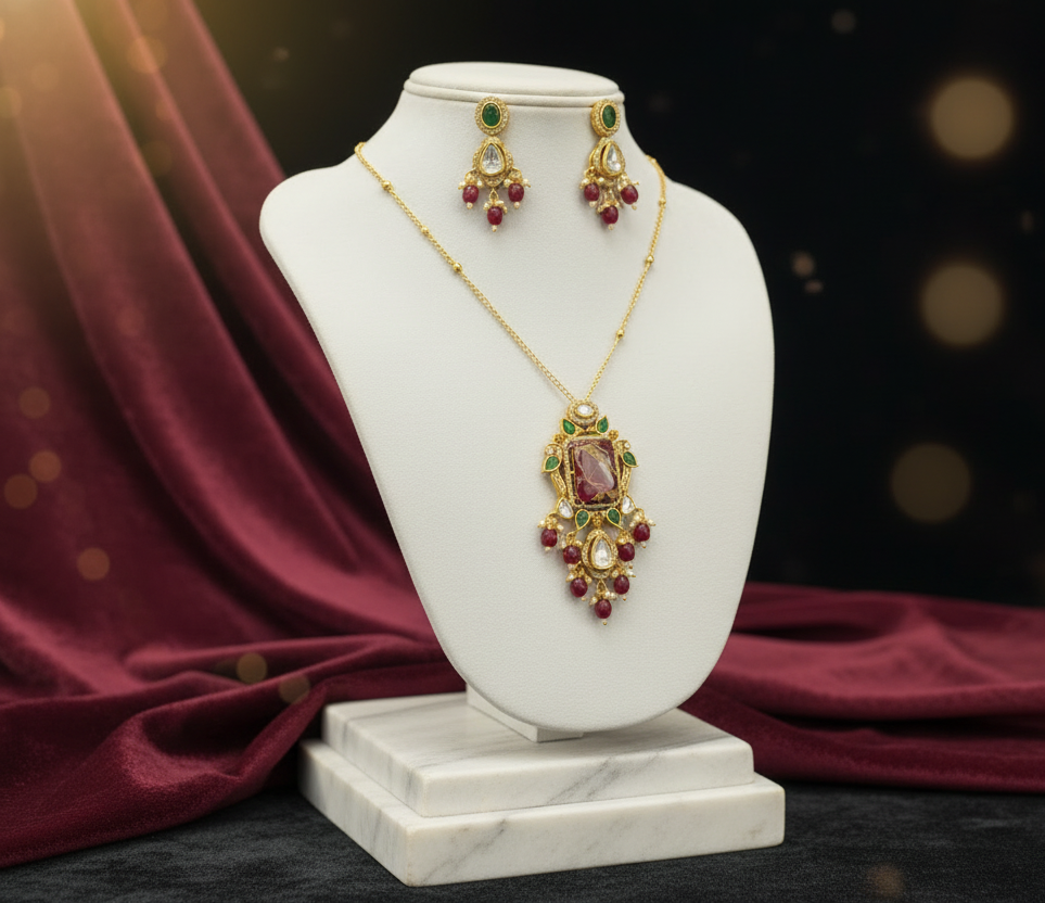 Arrowhead Pendent Set