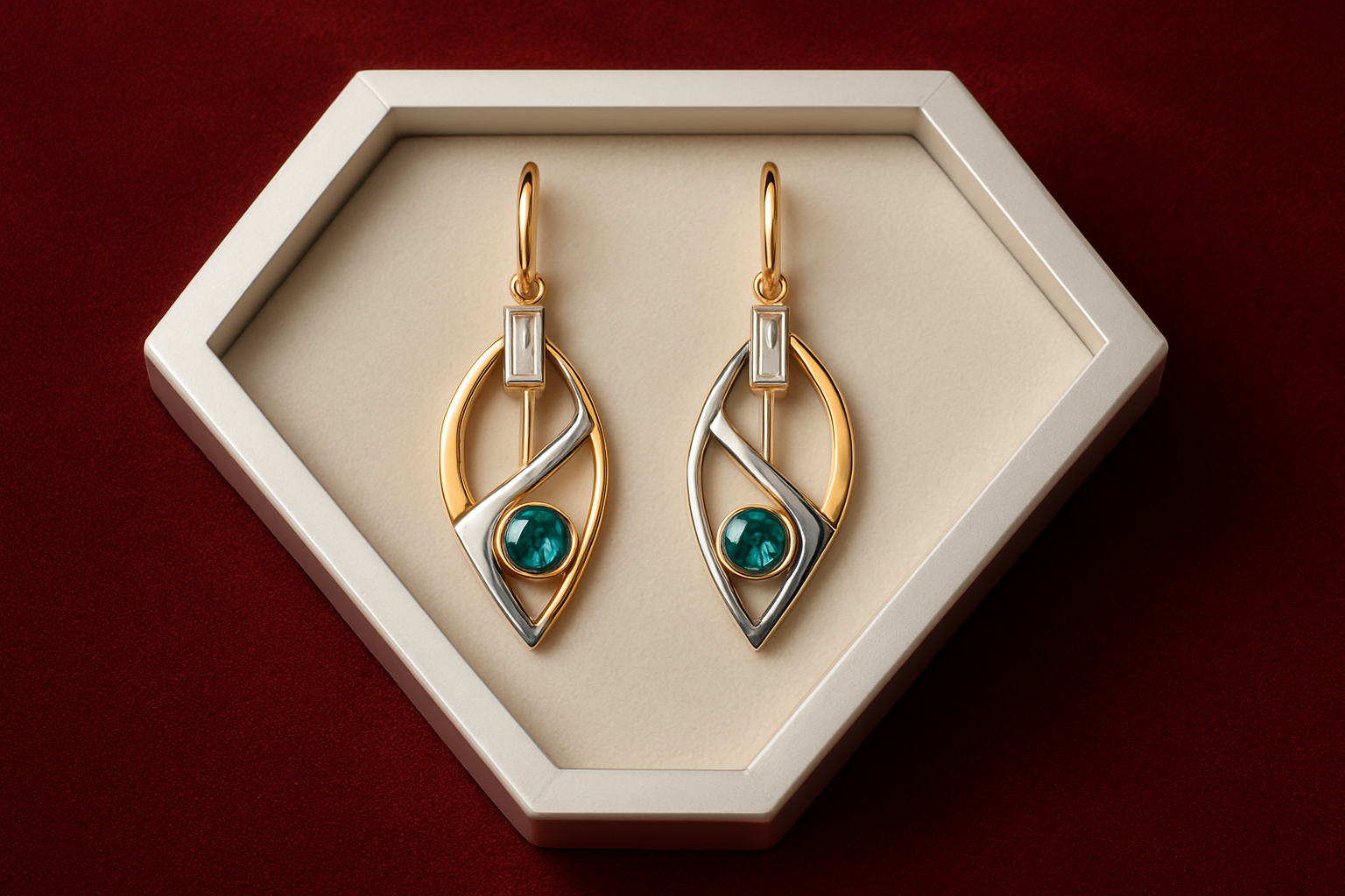 make both earrings the same 