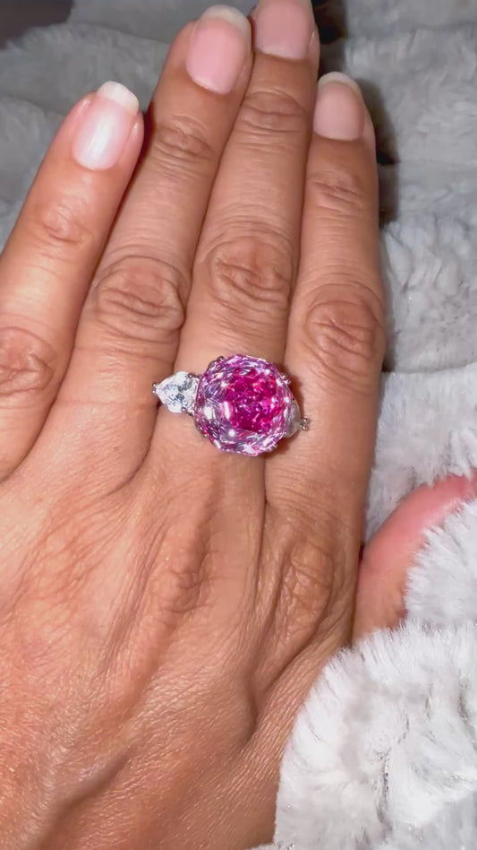 Pink Rose Ring