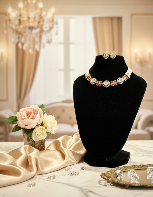 Statement Choker Set on Mannequin